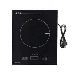 Placa de inducción portátil 1300 W con control táctil y temporizador